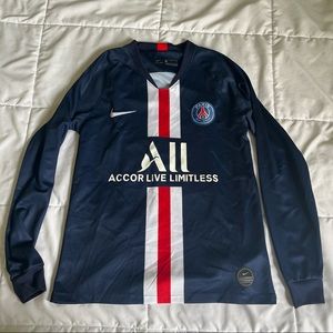 Nike PSG long sleeve soccer jersey